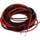 Wire In Silicone Insulation 24AWG, (0.2 mm², 1 m, red)