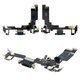 Flat Cable compatible with iPhone 14, (charge connector, black, with microphone, with components, Original (PRC))