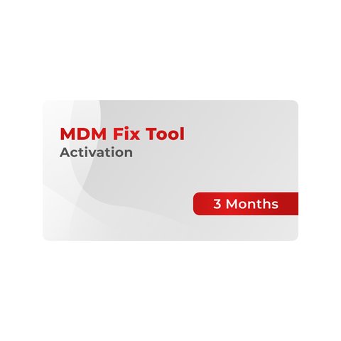 MDM Fix Tool Activation 3 Months 