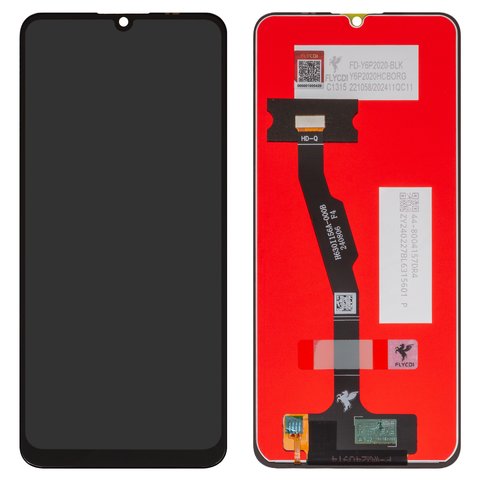 LCD compatible with Huawei Honor 9A, Y6p, black, without frame, FLYCDI, H630I156A 00B