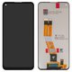 LCD compatible with Samsung A115 Galaxy A11, M115 Galaxy M11, (black, without frame, FLYCDI)