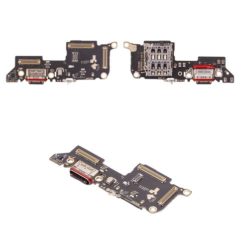 Flat Cable compatible with Oppo Reno13 5G, charge connector, with components, Original PRC , charging board, CPH2689 