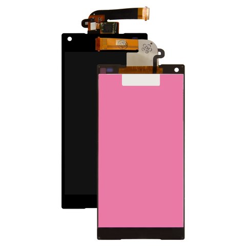 Pantalla LCD puede usarse con Sony E5803 Xperia Z5 Compact Mini, E5823 Xperia Z5 Compact, negro, Copy
