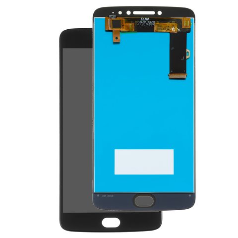 Pantalla LCD puede usarse con Motorola XT1771 Moto E4 Plus, negro, sin marco, Copy