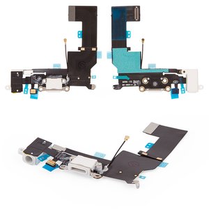 Cable flex puede usarse con iPhone SE, del conector de carga, blanco