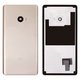 Panel trasero de carcasa puede usarse con Xiaomi Mi Note 2, dorada, con vidrio de cámara