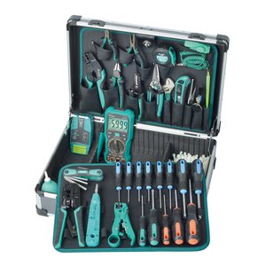 Juego de herramientas profesionales para redes de comunicación Kit Pro'sKit PK 1938M3