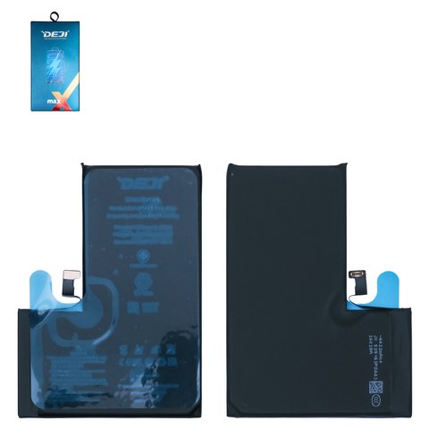 Batería Deji puede usarse con Apple iPhone 15 Pro Max, Li ion, 3.869 V, 4422 mAh, original IC