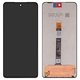 Pantalla LCD puede usarse con Motorola Moto G75, negro, sin marco, original (vidrio reemplazado)