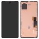 Pantalla LCD puede usarse con Google Pixel 7, negro, con marco, High Copy, con borde ancho, (OLED) GVU6C, GQML3