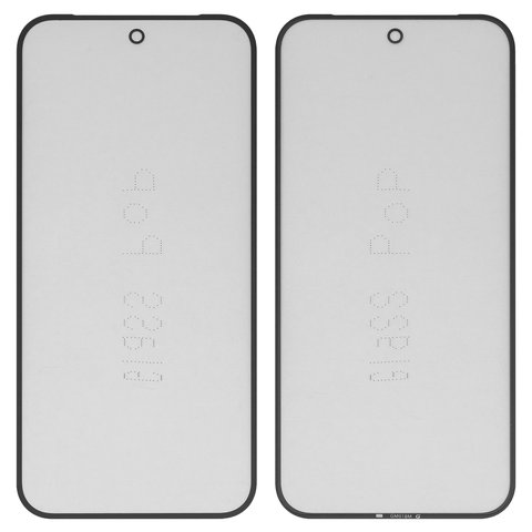 Vidrio de carcasa G+OCA PRO puede usarse con Google Pixel 9 Pro XL, con película OCA, negro