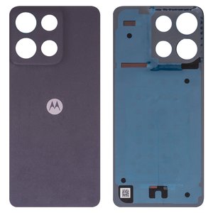 Panel trasero de carcasa puede usarse con Motorola Moto G15, gris, shadow