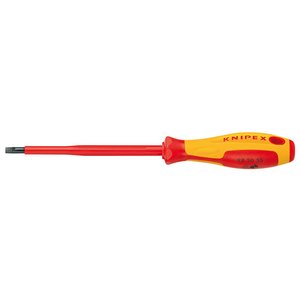 Отвертка шлицевая диэлектрическая Knipex 98 20 25