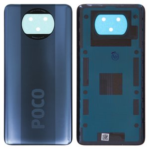 Задняя панель корпуса для Xiaomi Poco X3, серая, MZB07Z0IN, MZB07Z1IN, MZB07Z2IN, MZB07Z3IN, MZB07Z4IN, MZB9965IN, M2007J20CI