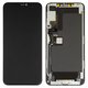 Дисплей для iPhone 11 Pro Max, чорний, із сенсорним екраном, з рамкою, (OLED), HC, GX OEM hard