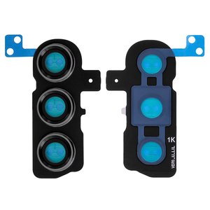 Скло камери для Samsung S916 Galaxy S23 Plus, чорне, з рамкою