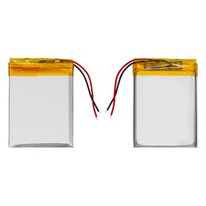 Аккумулятор 503040, 41 мм, 30 мм, 5,0 мм, Li ion, 3,7 В, 550 мАч, с контроллером