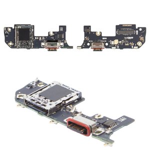 Шлейф для Xiaomi 14T Pro, коннектора зарядки, с компонентами, Original PRC , плата зарядки