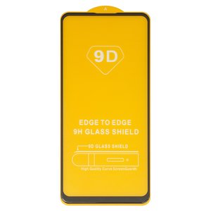 Защитное стекло для OnePlus 9, 9R, совместимо с чехлом, Full Glue, без упаковки , черный