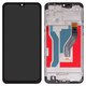 Дисплей для Samsung A107 Galaxy A10s, чорний, з рамкою, High Copy