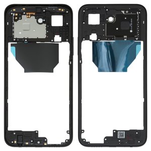 Середня частина корпусу для Xiaomi Redmi 15C 4G, чорна