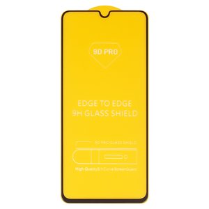 Защитное стекло для Samsung A125F Galaxy A12, A135 Galaxy A13, M135 Galaxy M13, совместимо с чехлом, Full Glue, без упаковки , черный