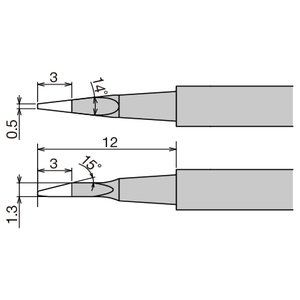 Паяльное жало Goot XST 80HRT 0.5