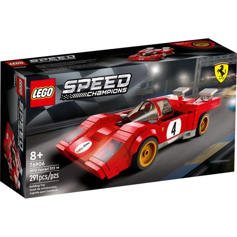 Конструктор LEGO Скоростные гонки 1970 Ferrari 512 M 76906 