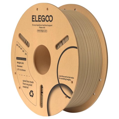 Филамент ELEGOO PLA, дерево wood , 1 кг