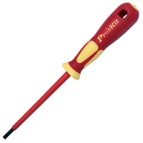 Insulated Slotted Screwdriver Pro'sKit SD 800 S4.0